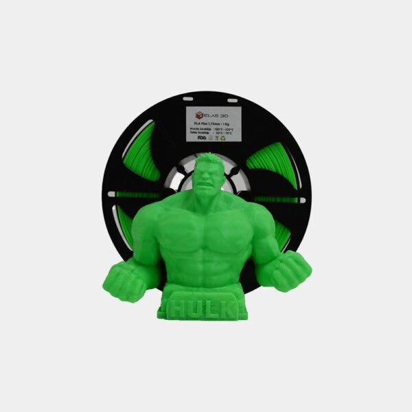 Elas 1.75mm Fıstık Yeşili PLA Plus Filament