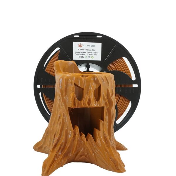 Elas 1.75mm Kahverengi PLA Plus Filament