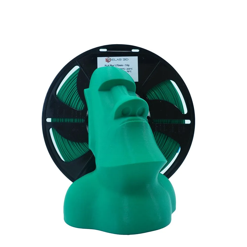 Elas 1.75mm Yeşil PLA Plus Filament